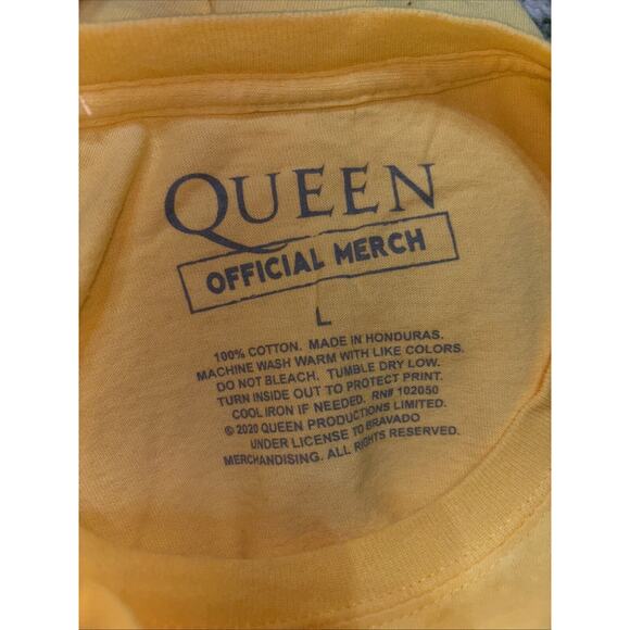 Queen Official Merch 100% Cotton Short Sleeve Oversized Tshirt Size L - Picture 8 of 8